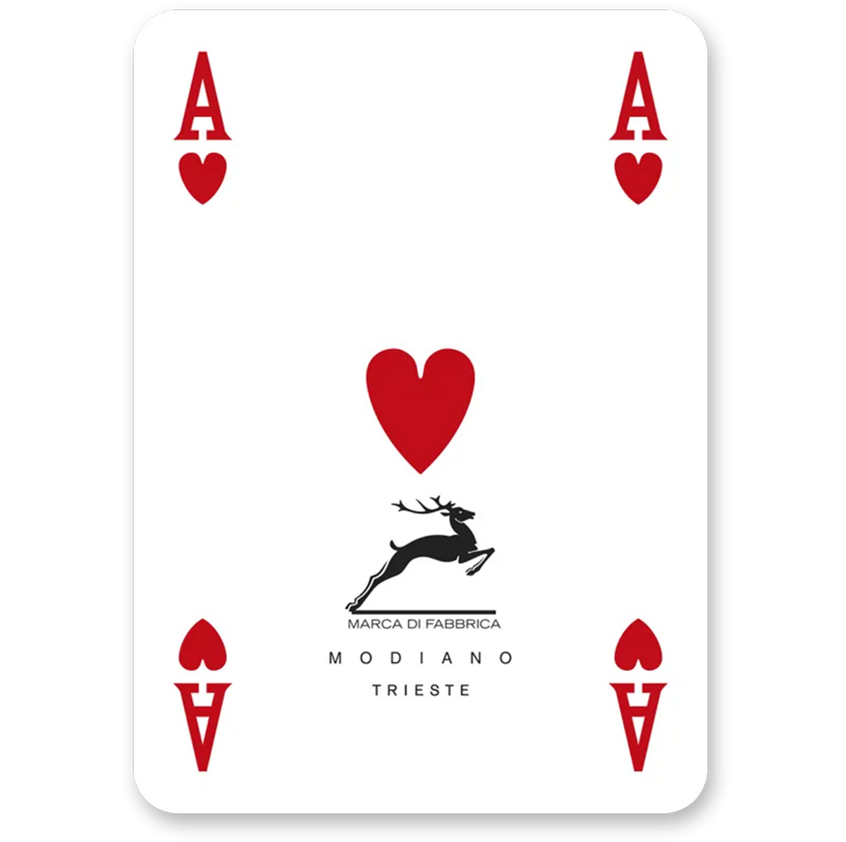 Modiano Poker Club F/N Playing Cards – Red Back