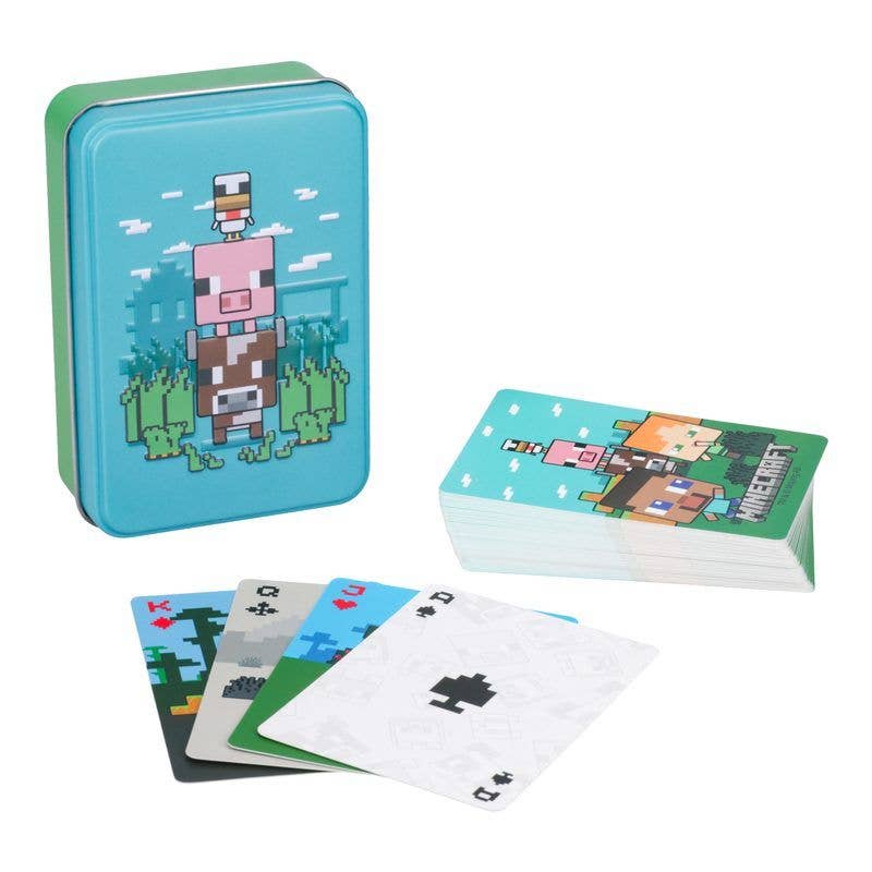 Minecraft Animals Playing Cards – Official Deck in Collectible Tin