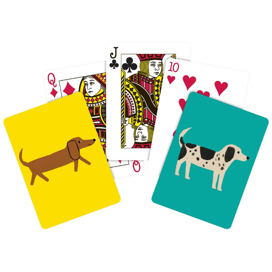 Prize Pooches Dog Playing Card Set – 2 Decks by Roger la Borde