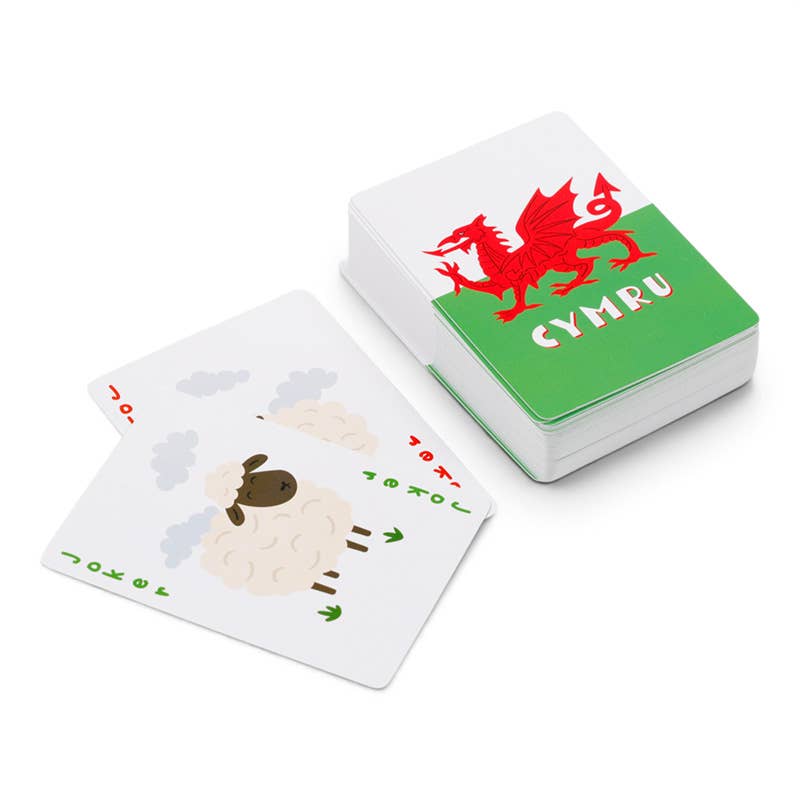 Welsh Dragon Wales (Cymru) Standard Playing Cards – Puckator