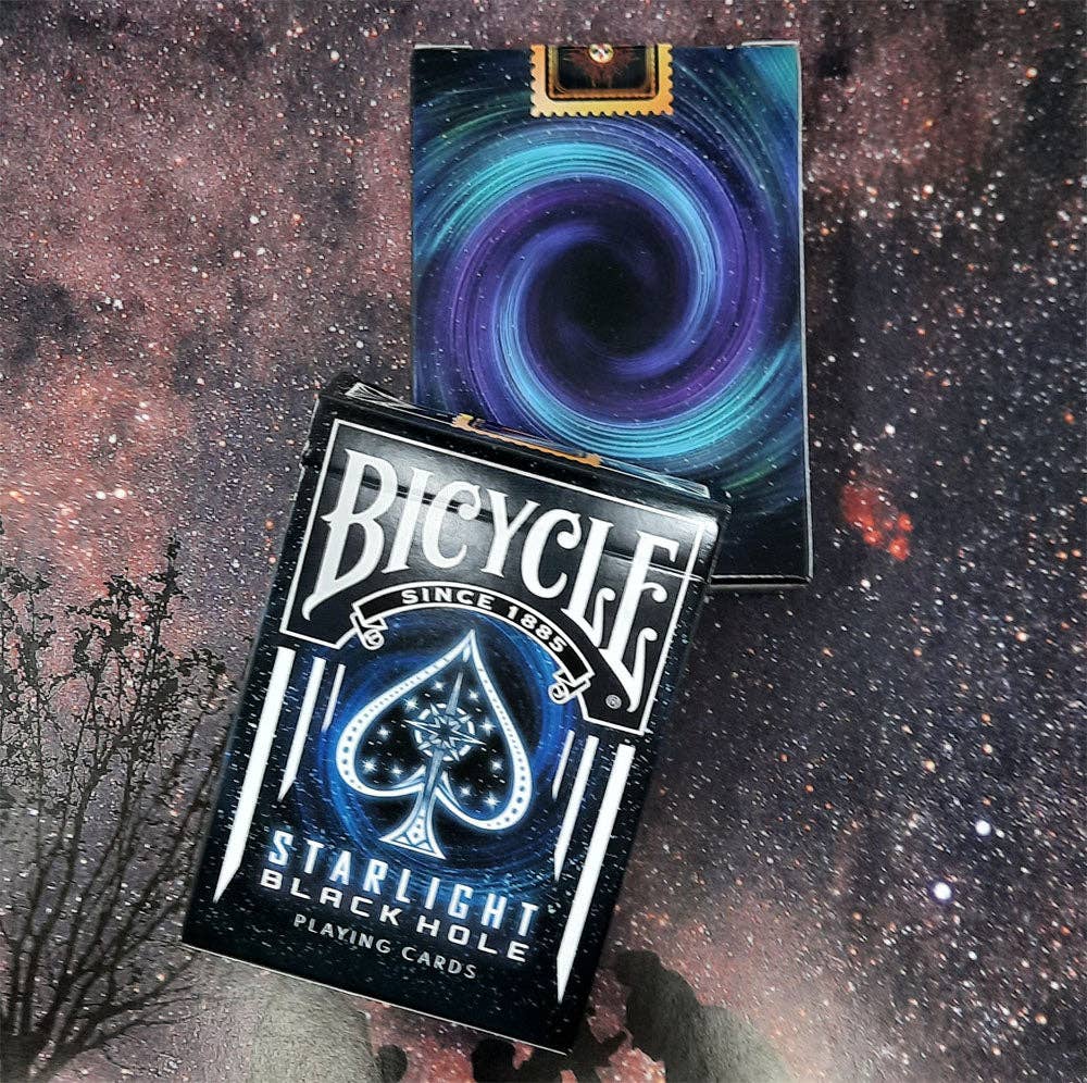 Bicycle Starlight Black Hole Limited Edition Playing Cards
