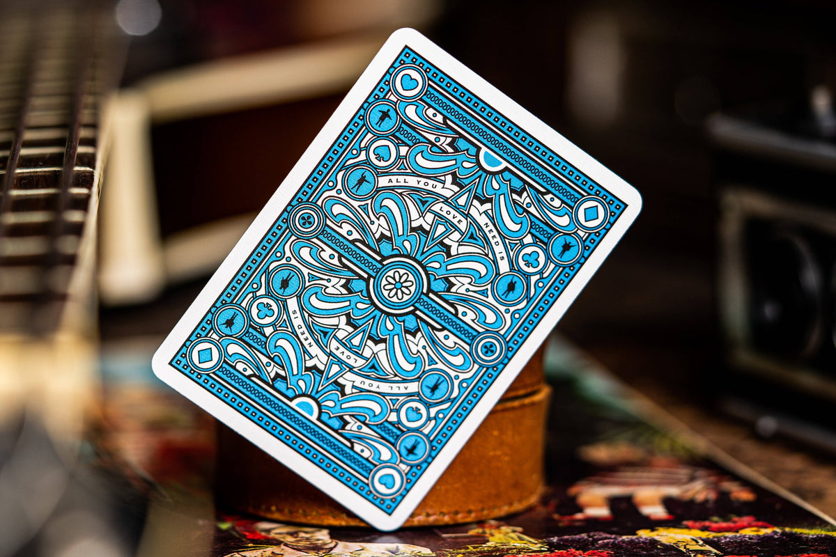 Theory11 The Beatles Playing Cards – Blue Edition
