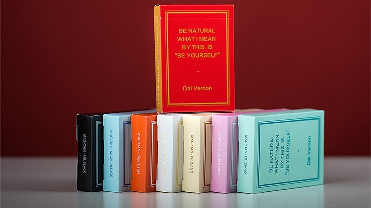 Magic Notebook Playing Cards – Red Limited Edition by Bocopo