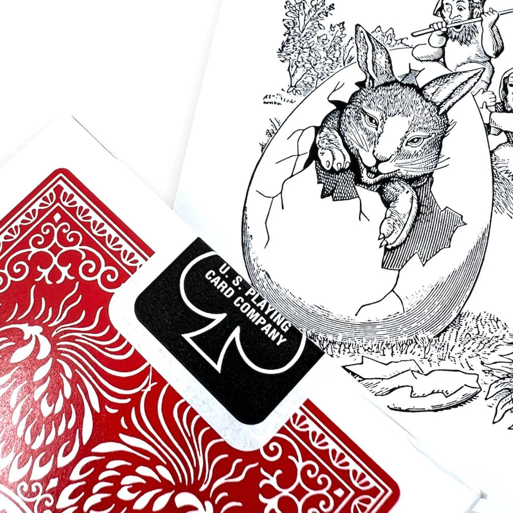1001 Aladdin Playing Cards Uspcc (Red)
