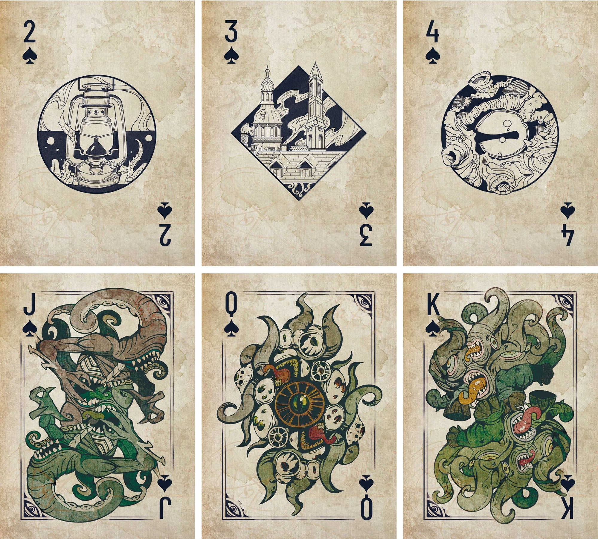 Great Old One: Cthulhu Mythos Playing Cards