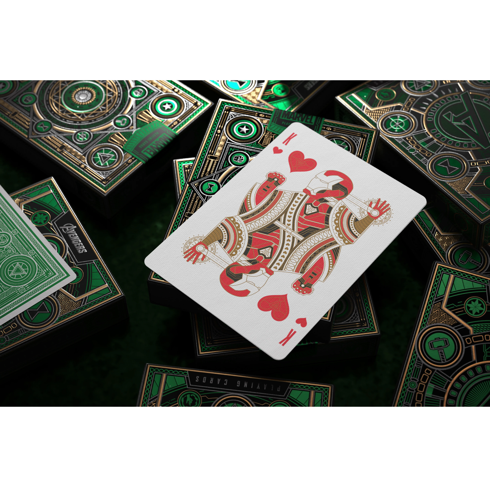 Avengers Green Edition The Infinity Saga Theory 11 Playing Cards