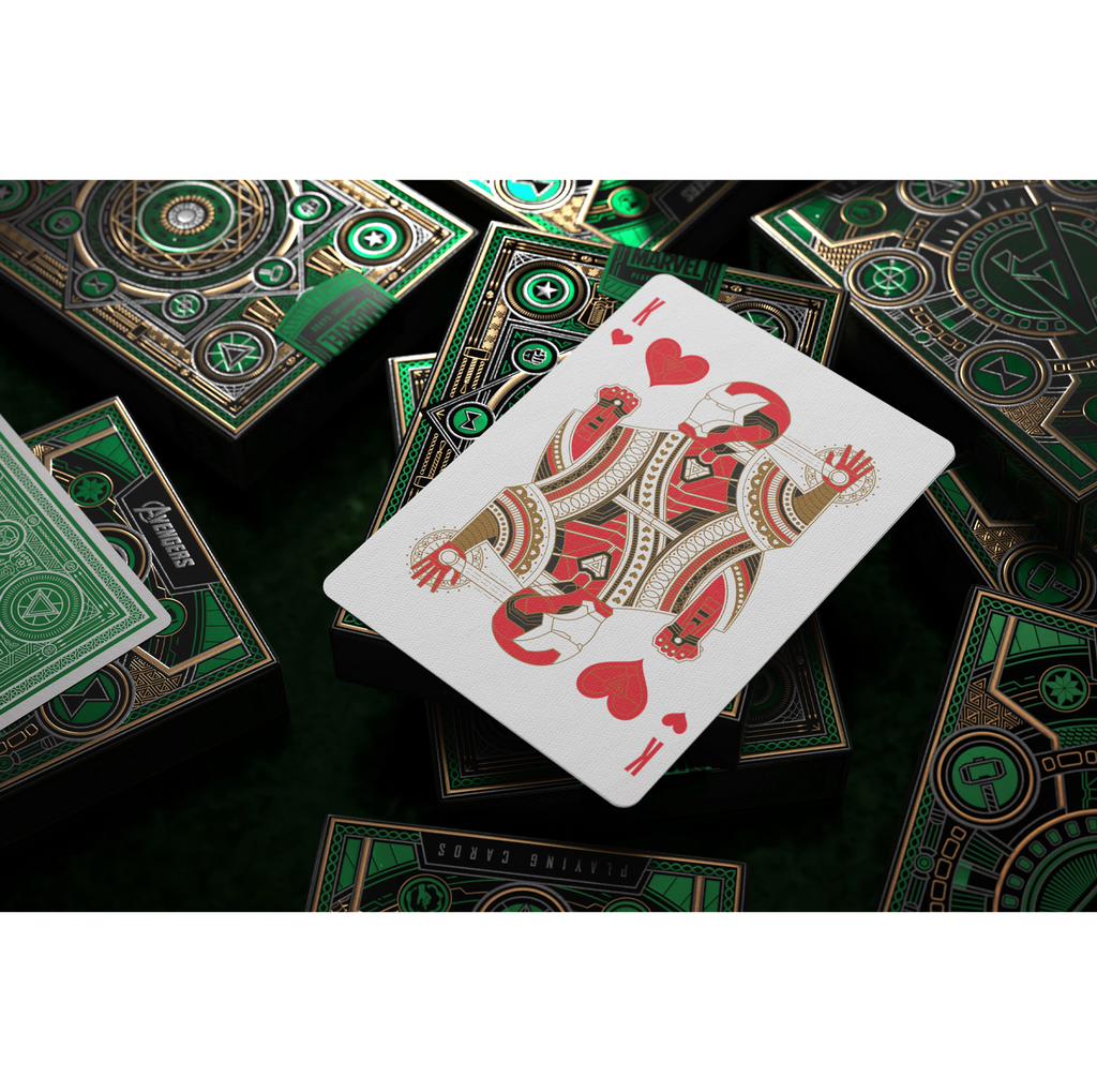 Avengers Green Edition The Infinity Saga Theory 11 Playing Cards