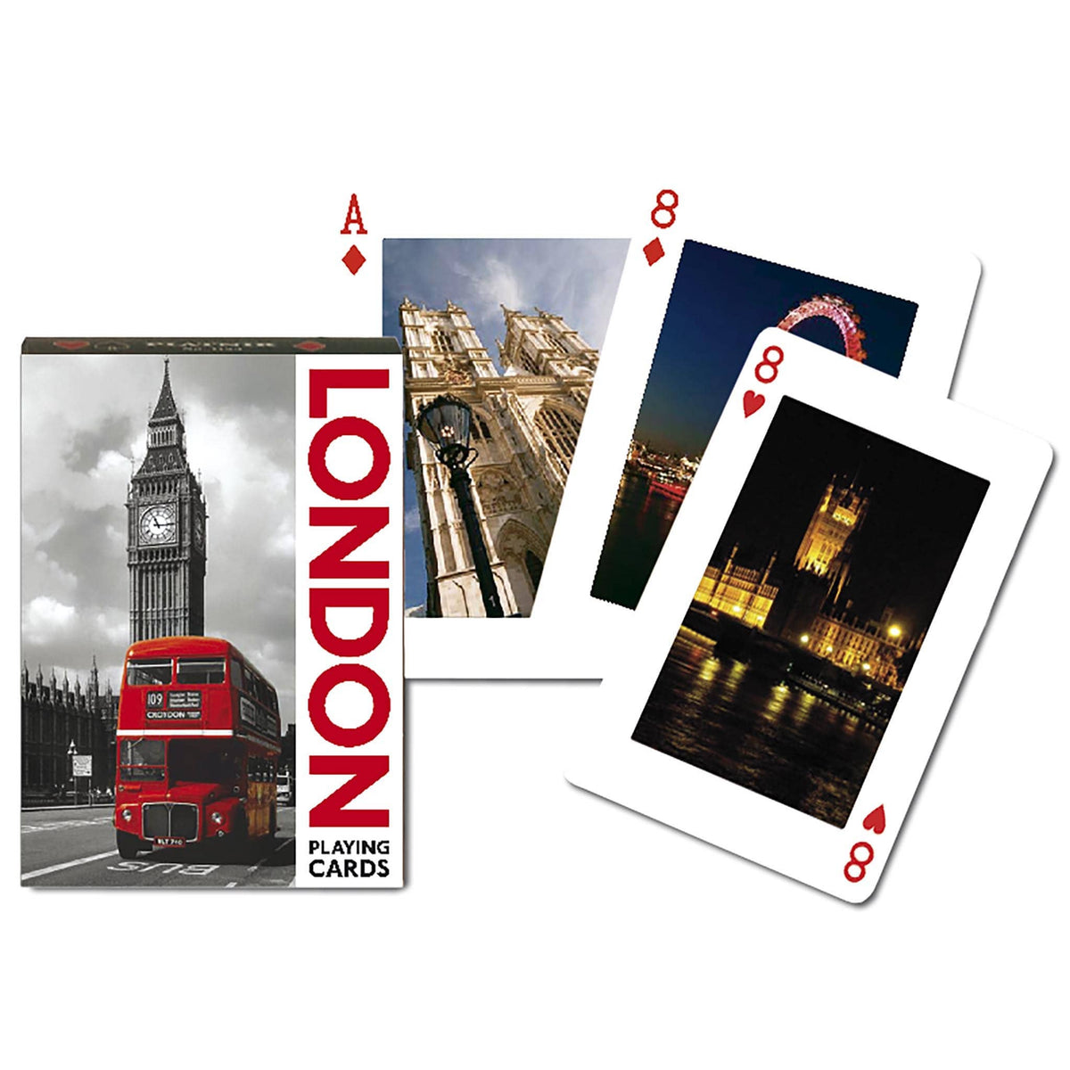 Piatnik London Playing Cards – London Landmarks Deck