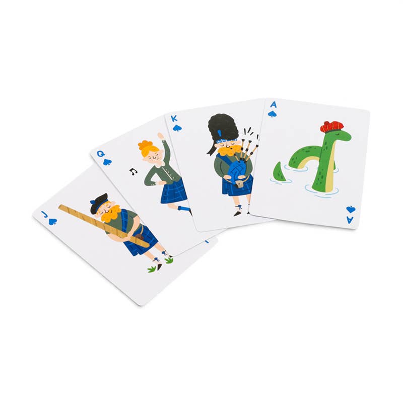 Scotland Souvenir Standard Playing Card Deck