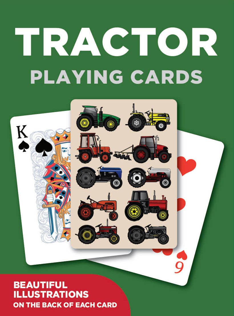 Tractor Playing Cards by Coach House