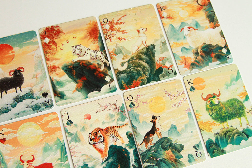 Zodiac Charms Playing Cards: Horse