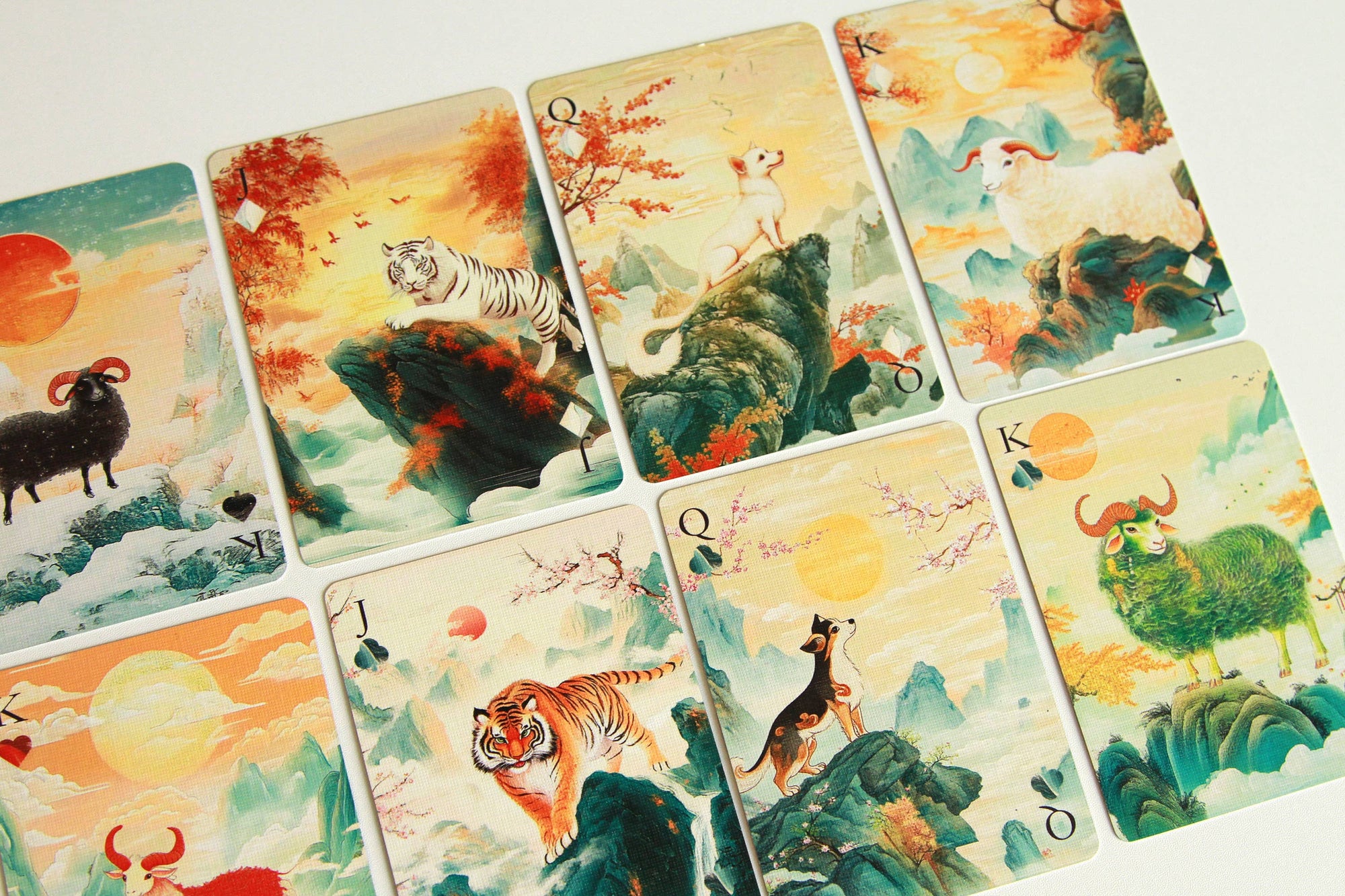 Zodiac Charms Playing Cards: Horse