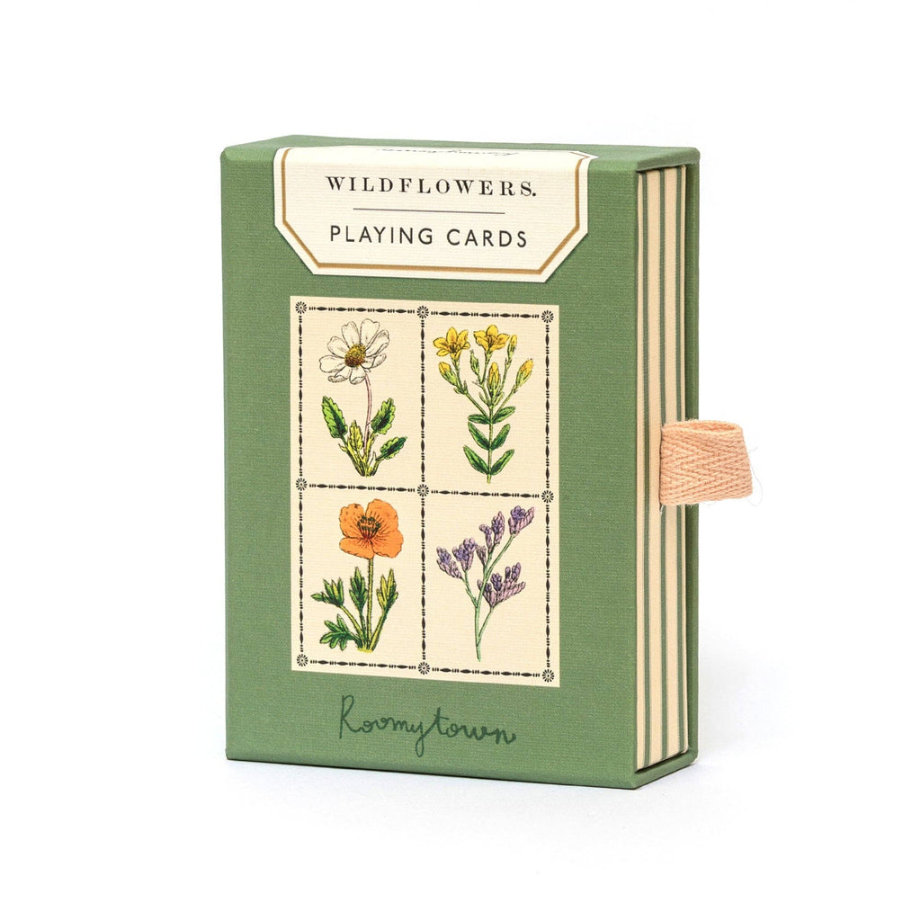 Wildflowers Playing Cards – Single Deck by Roomytown