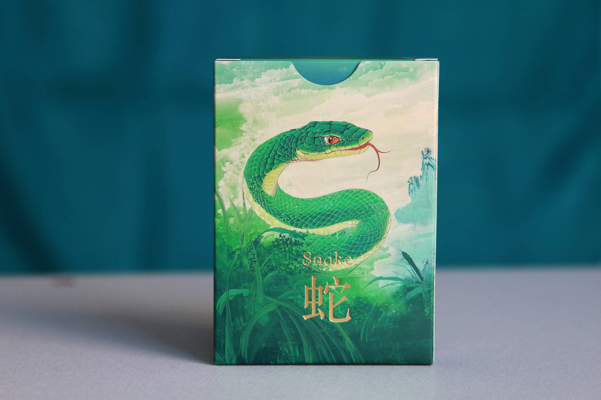 Zodiac Charms Snake Playing Cards – 2025 Year of the Snake