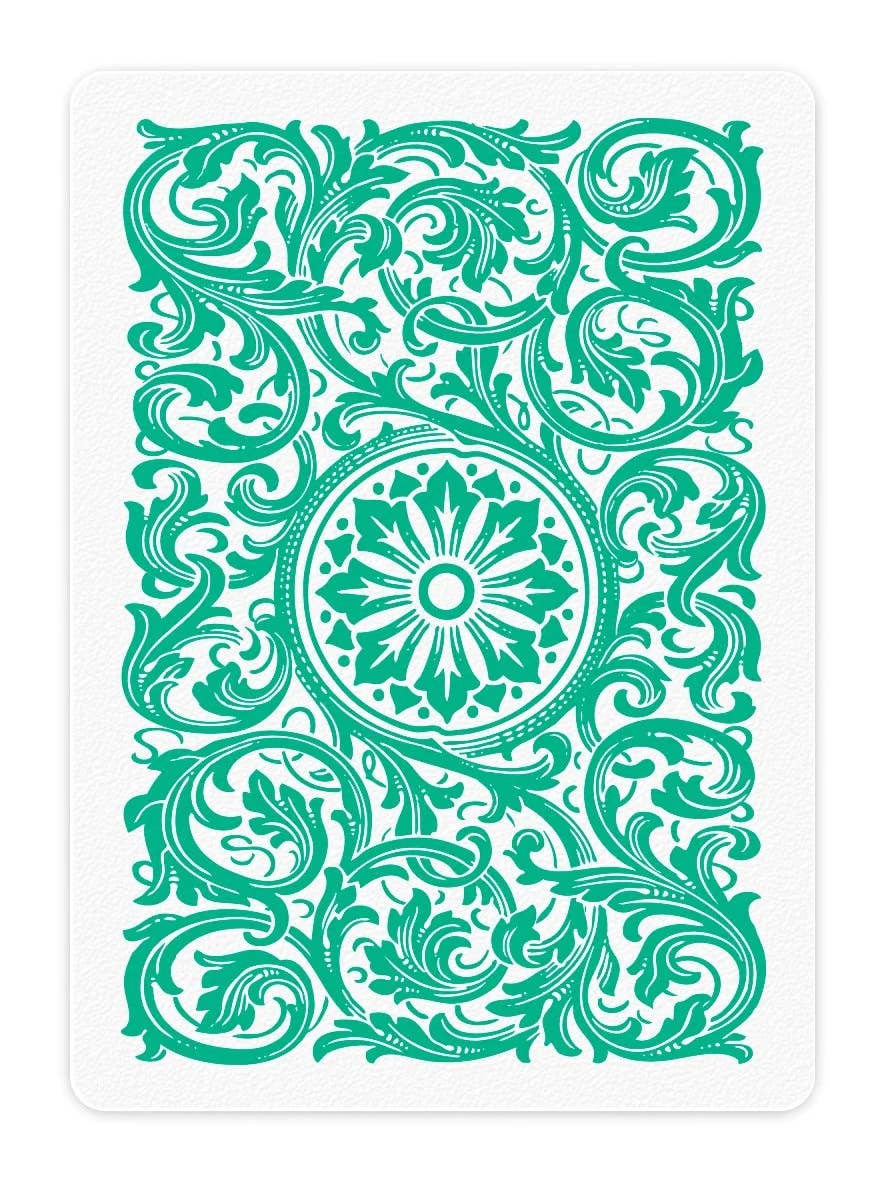 1546 Elite Poker Size Jumbo Index Playing Cards (Green) Copag