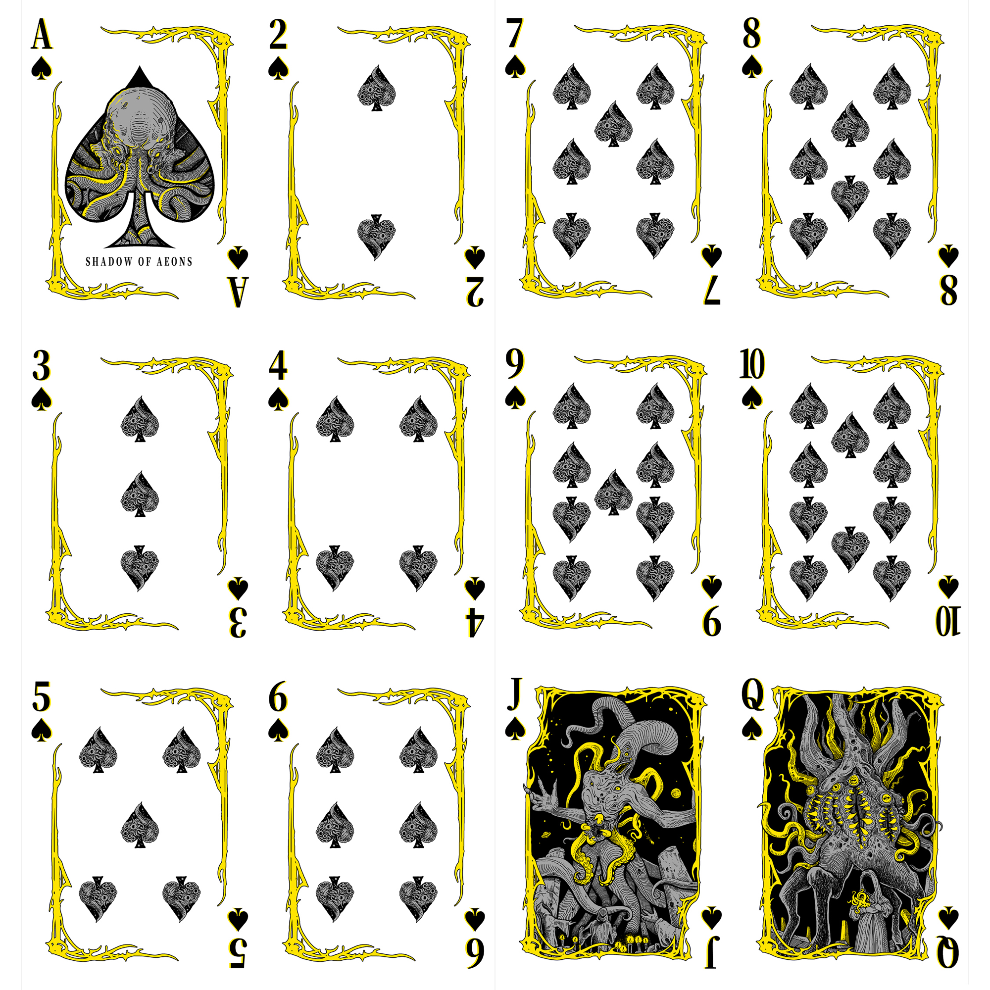 Shadow of Aeons Playing Cards