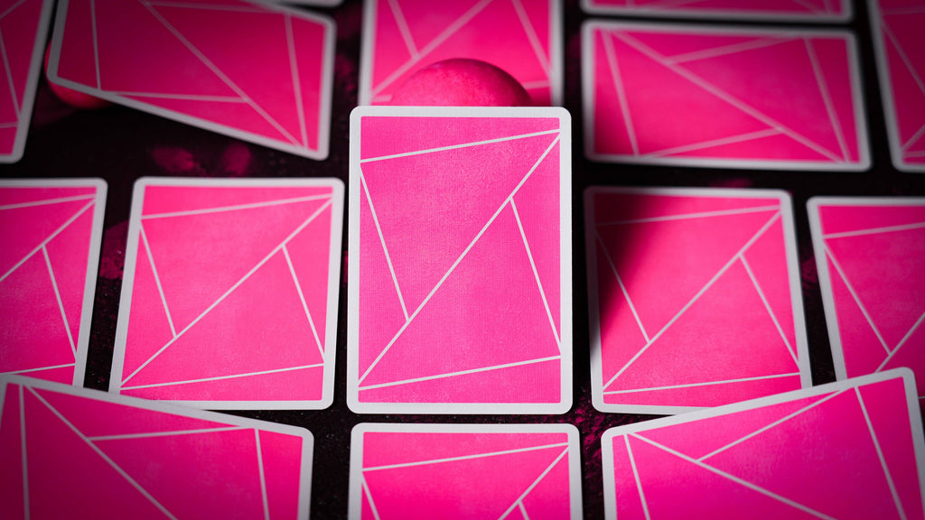 Flexible Pink Playing Cards by TCC
