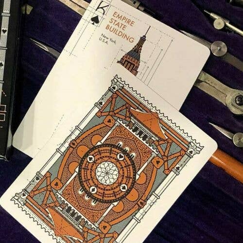 Bicycle Architectural Wonders Of The World Cards