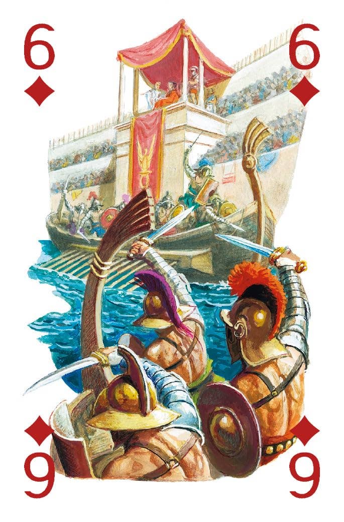 Gladiators Playing Cards – Lo Scarabeo's Tribute to Ancient Rome