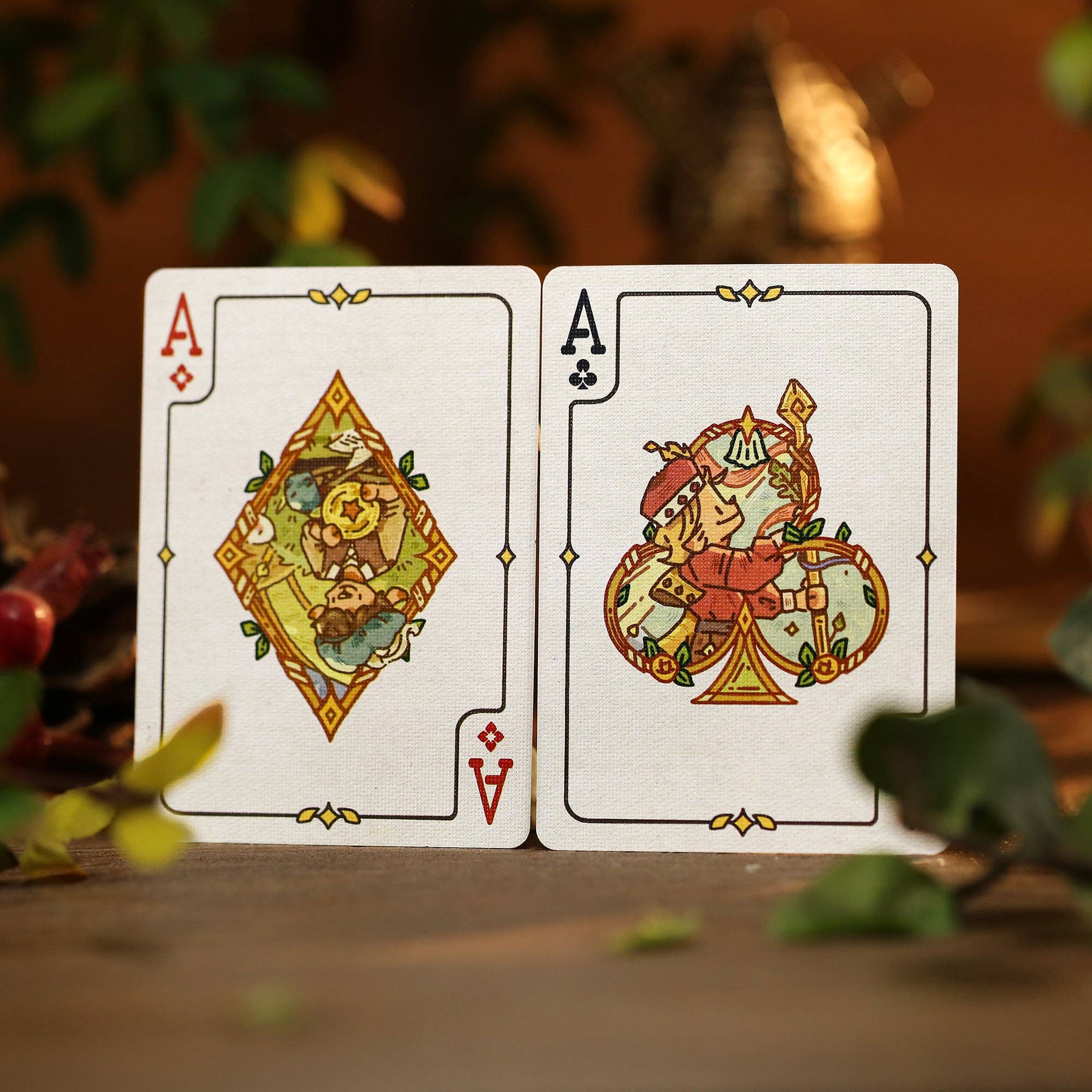 The Valley of the Lambs Playing Cards - Silver Key Society - Keyhole Collection