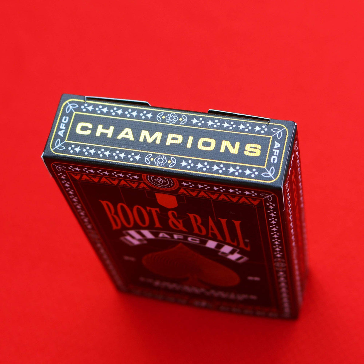 AFC Champions Playing Cards Arsenal 25/26 Limited Edition Boot & Ball