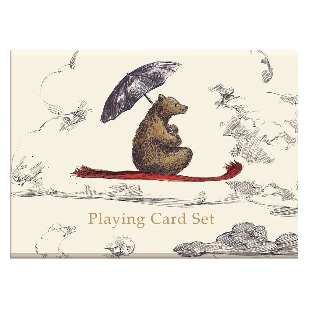 Flying Bear Luxury Double Playing Card Set