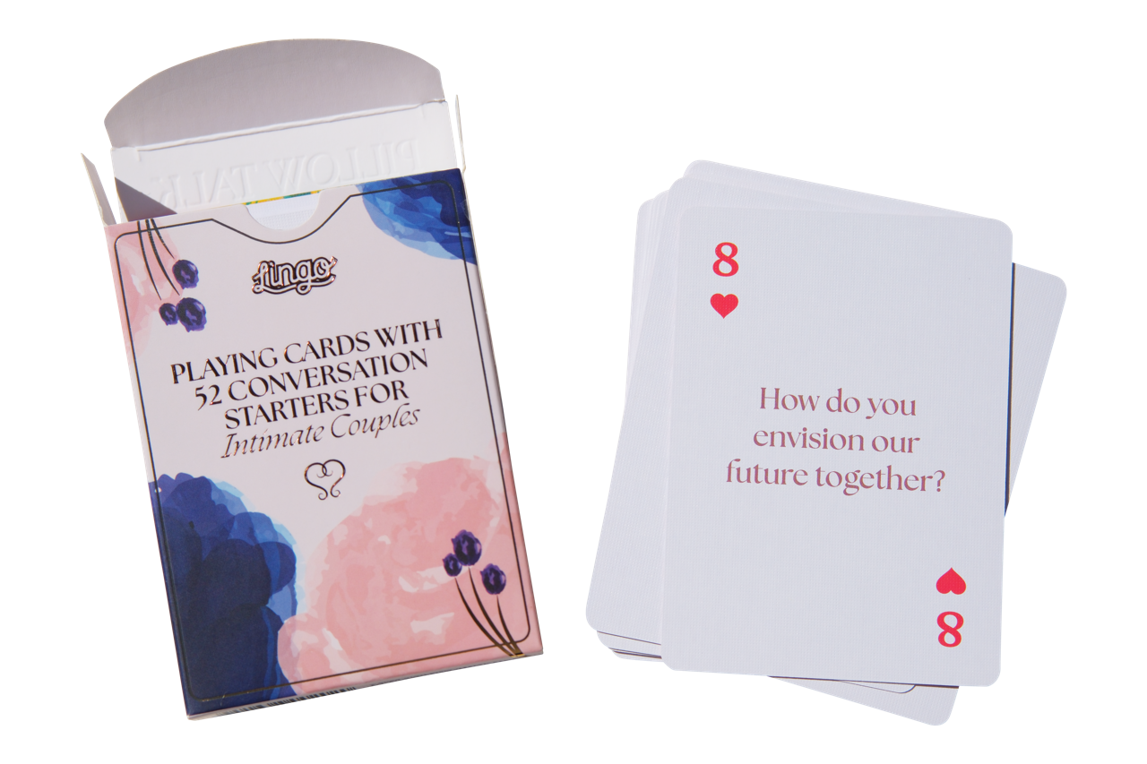 Pillow Talk Lingo Playing Cards 