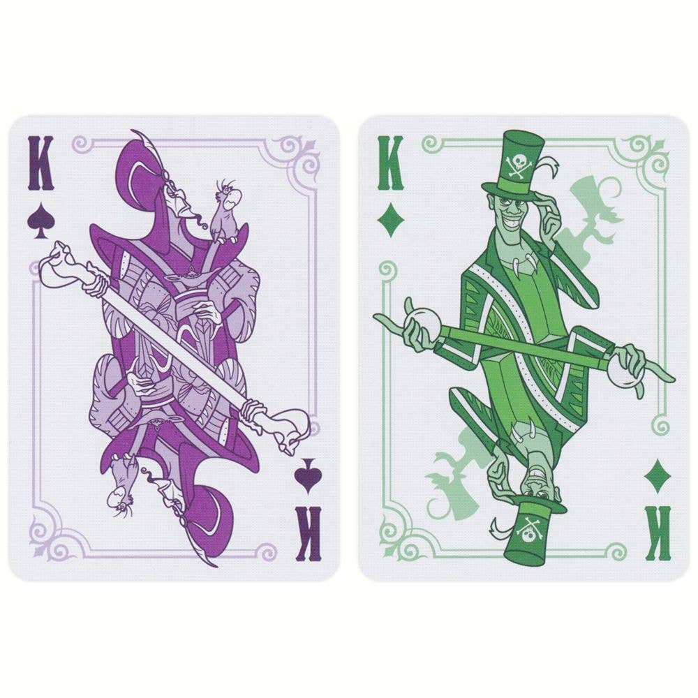 Bicycle Disney Villains Purple Playing Cards