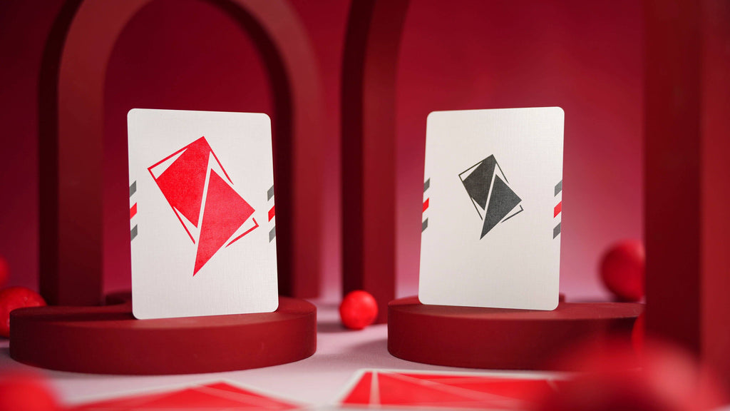 Flexible Playing Cards Red by Vermilion Collection