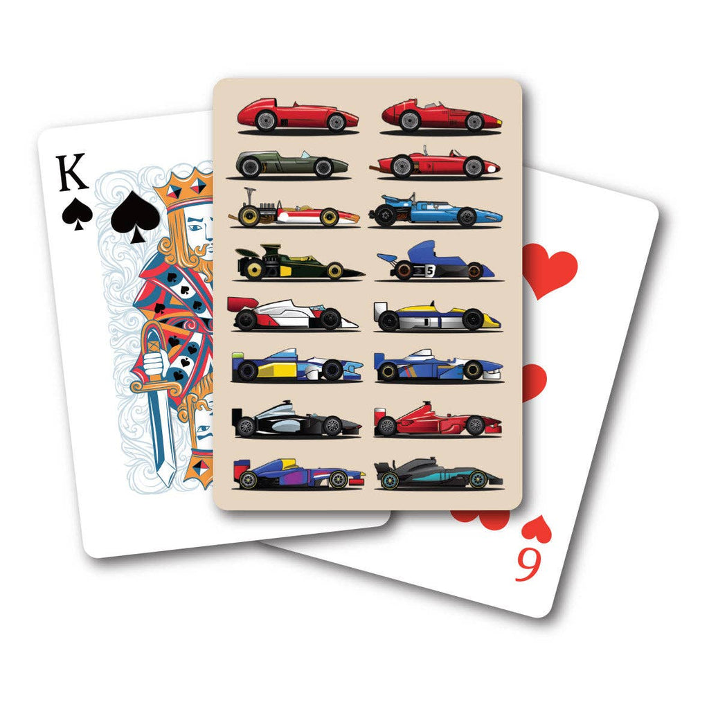 Grand Prix Car Playing Cards by Coach House