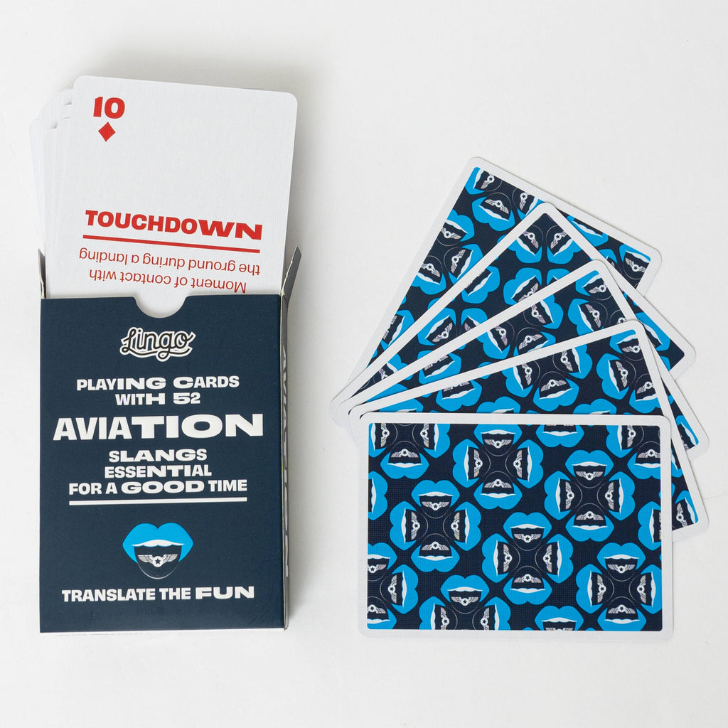 Aviation Lingo Playing Cards