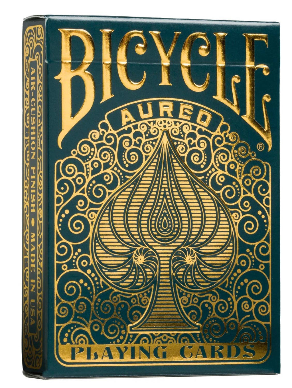 Bicycle Aureo Green Playing Cards