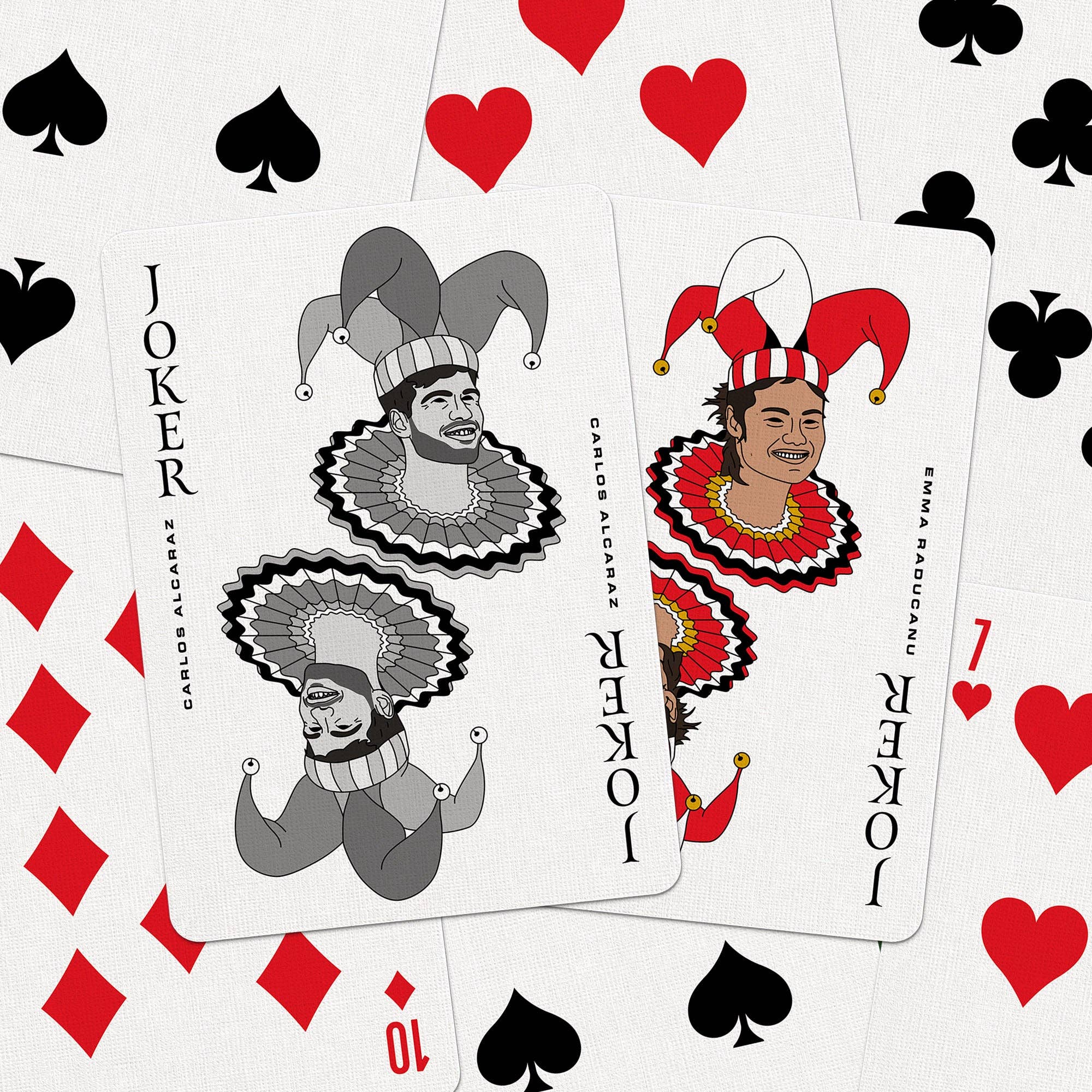 Tennis Playing Cards by Boot & Ball – Sporting Legends Deck