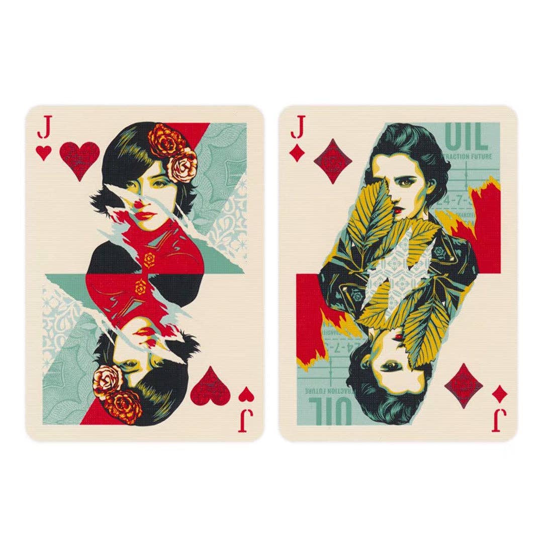 Obey Playing Cards Gold edition Theory 11
