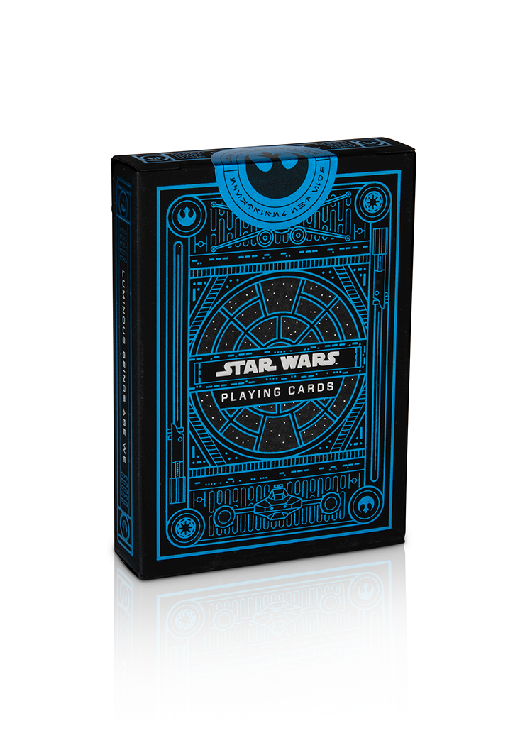 Star Wars Light Side Cards (Blue) Theory11