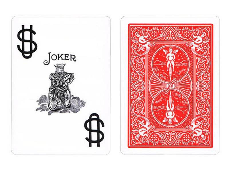 Bicycle Prestige Jumbo Index Red Playing Cards – 100% Plastic