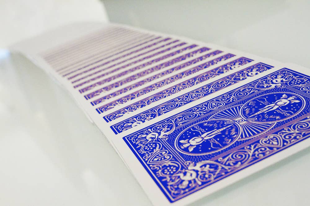 Bicycle Rider Back Blue Playing Cards – Standard Index