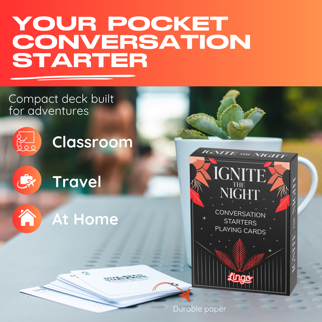 Ignite The Night Lingo Playing Cards