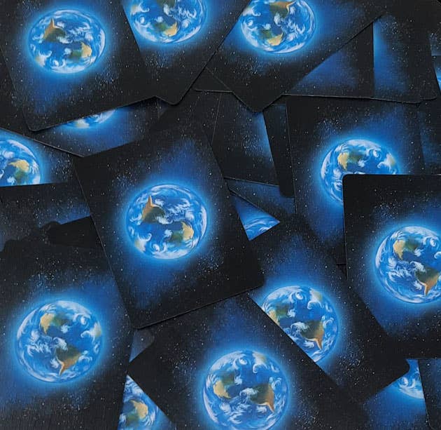 Bicycle Starlight Earth Glow Playing Cards