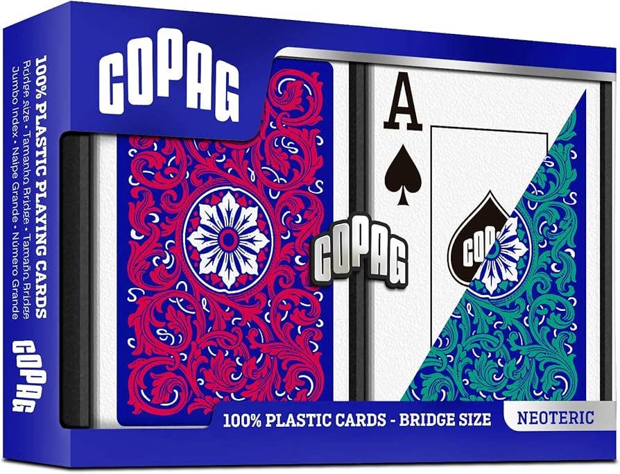 Copag 1546 Neoteric Bridge Size Jumbo Index Playing Cards Double Deck