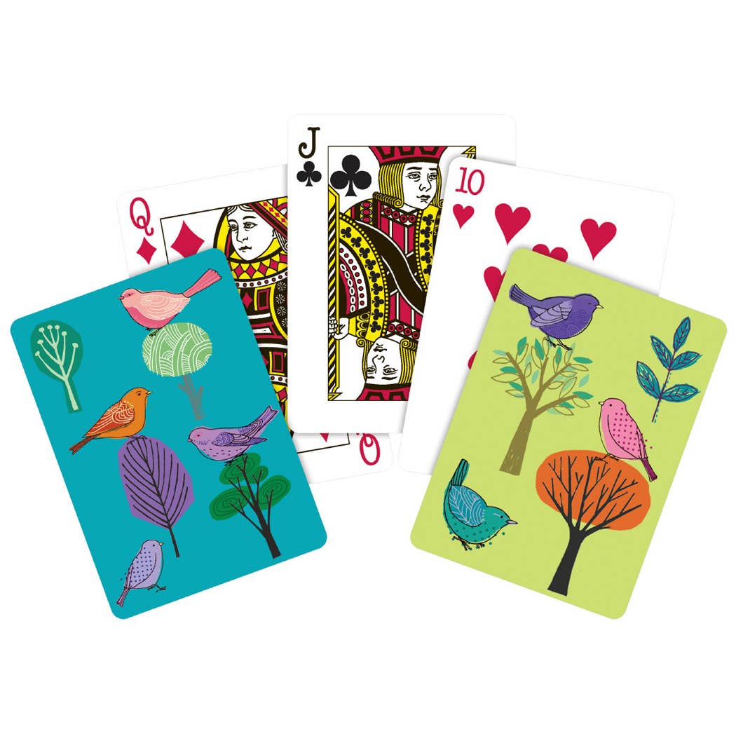 Modern Birds Luxury Playing Card Set by Roger la Borde