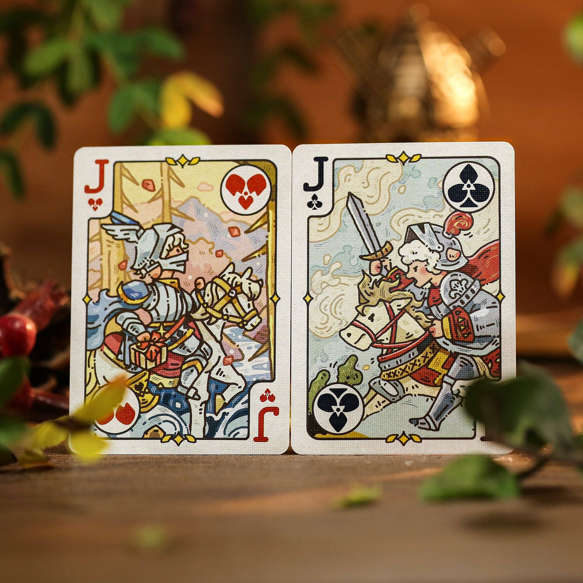 The Valley of the Lambs Playing Cards - Silver Key Society - Keyhole Collection