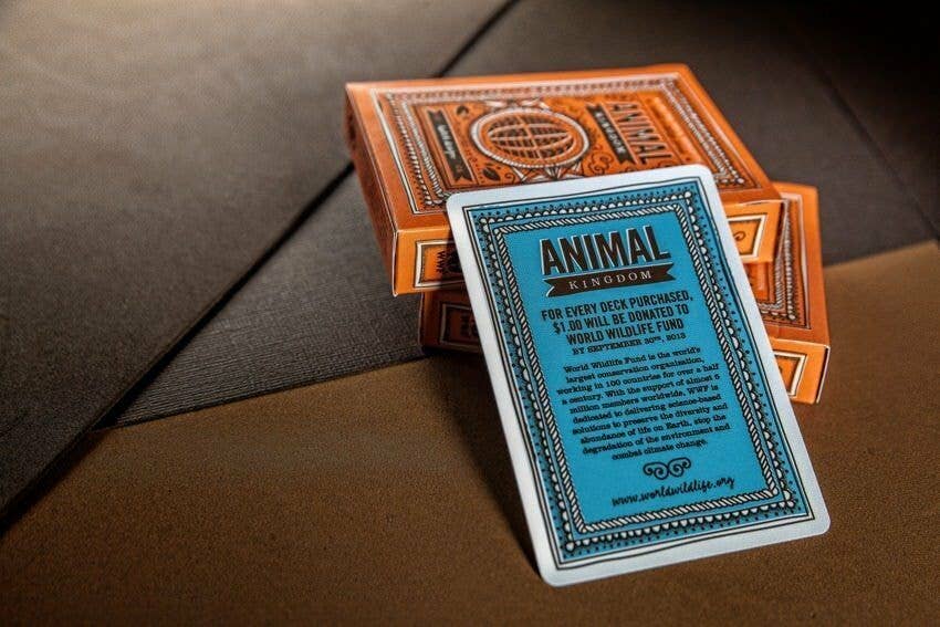 Theory11 Animal Kingdom Playing Cards – WWF