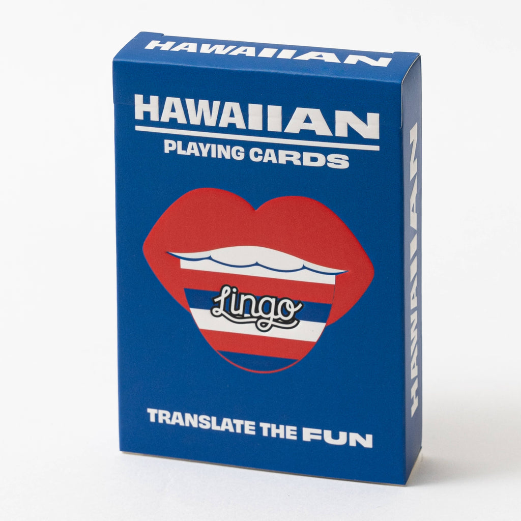 Hawaiian Lingo Playing Cards