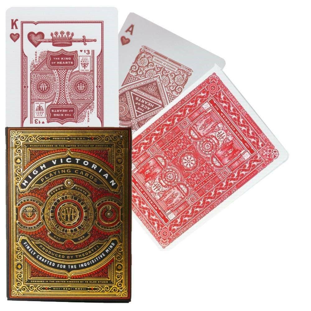 Theory 11 High Victorian Cards (Red)