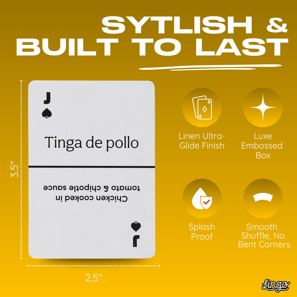 Mexican Street Food Playing Cards