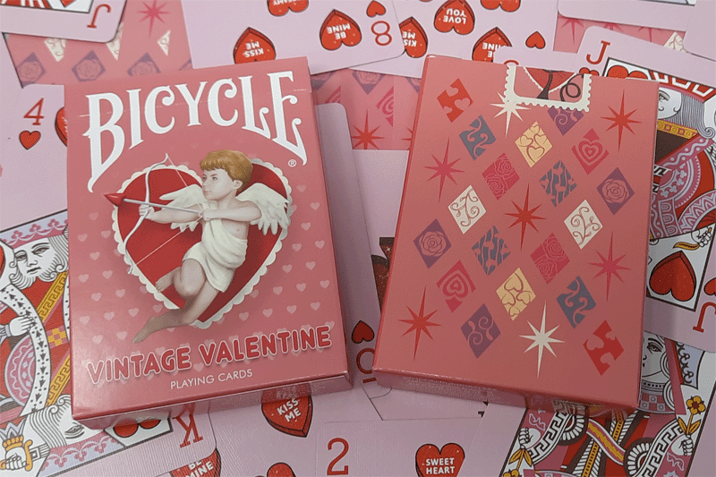 Bicycle Vintage Valentine Playing Cards