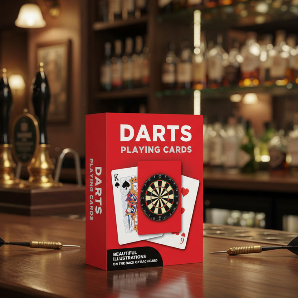 Dartboard Playing Cards by Coach House