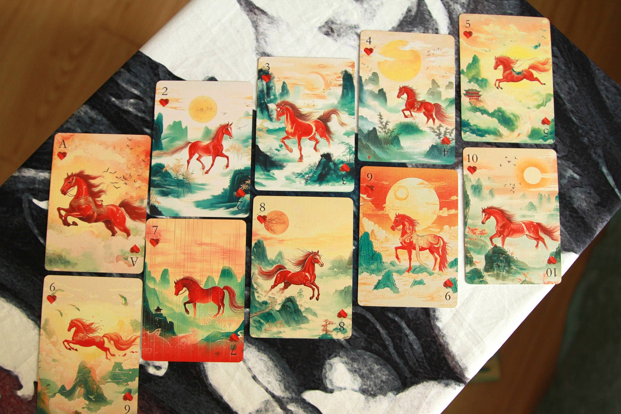 Zodiac Charms Playing Cards: Horse