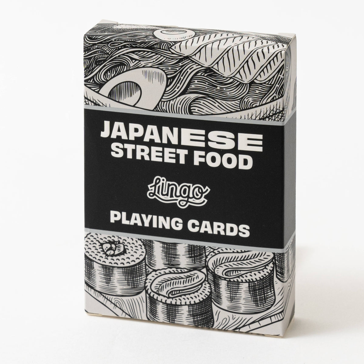 Lingo Japanese Street Food Playing Cards – 52 Japanese Foods
